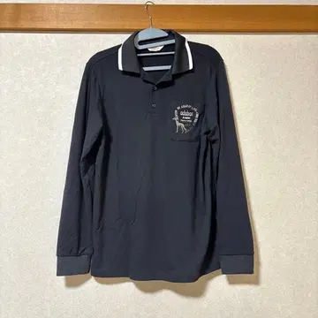 adabat 블랙 피케 셔츠 골프웨어