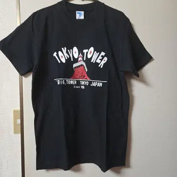 도쿄 타워 T셔츠 S사이즈 블랙