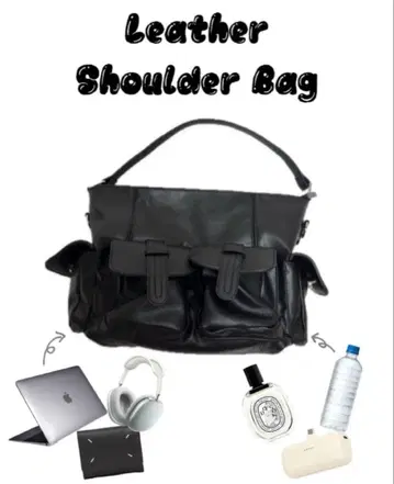 [한국 패션 Y2K] 숄더백 멀티 포켓 다수납