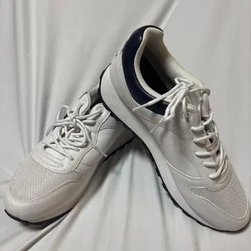 TOMMY HILFIGER 화이트/네이비 스니커즈