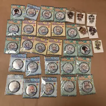 케모노 프렌즈 훼미리마트 한정판 오리지널 캔뱃지 키라키라 참