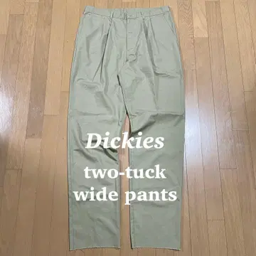 Dickies 디키즈 2턱 와이드 팬츠 워크 팬츠