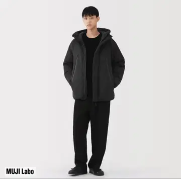 MUJILabo 신사 다운 자켓 신사 M 블랙