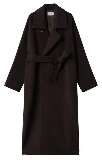 [ 미사용 새상품 ] 스터링 루어 r 프릿 래글런 롱 코트 브라운