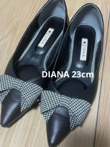 DIANA 펌프스 블랙 23cm