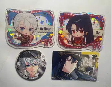 마법사의 약속 마호야쿠 오즈 아서 묶음 판매 6주년 캔뱃지, 크레이프