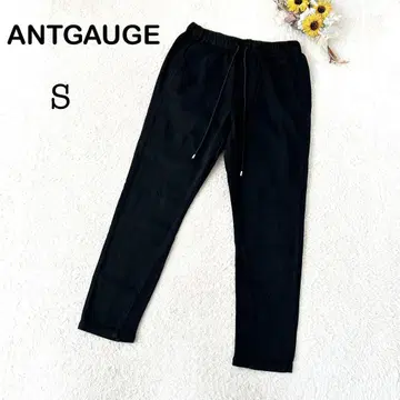 [ ANTGAUGE ] 이지 팬츠 테이퍼드 블랙 S