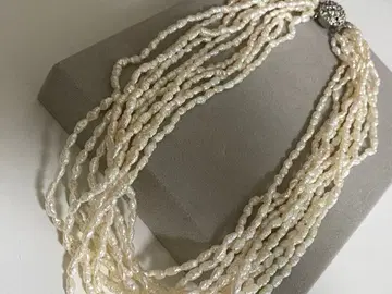 담수 펄 10연 목걸이