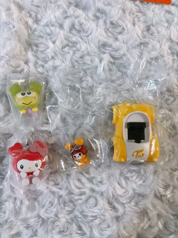 산리오 캐릭터 미니카 마스코트 세트