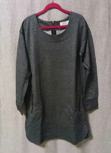 라메 믹스 원피스 튜닉 어반 리서치