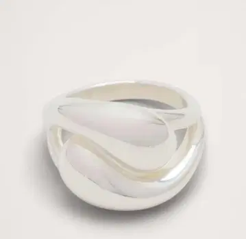 바나나리퍼블릭 듀얼리티 반지 실버 사이즈 7