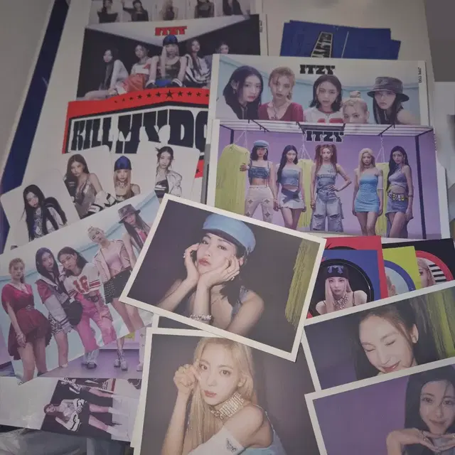 나눔)있지 ITZY 케이크 Kill my doubt 앨범 4종 및 구성품