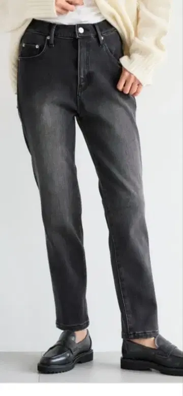 BARNYARDSTORM 속기모 데님 팬츠 그레이 M