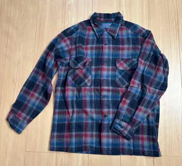 80s PENDLETON 체크 셔츠
