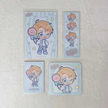 헤타리아 미국 믹스 가든 미쿠가 브로마이드 코스터 세트 2