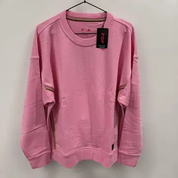 [새상품] 택 포함 Paul Smith 남성용 맨투맨 트레이닝복 핑크 L