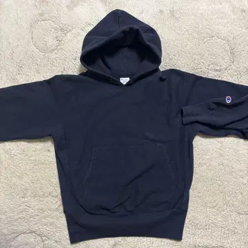 챔피언 리버스 위브 후드티 네이비 M 파랑 택 단일 택