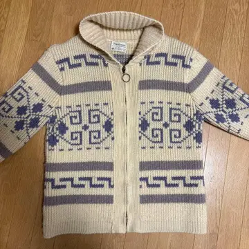 Pendleton XL 카우친 스웨터 70s