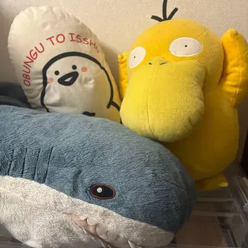 봉제 인형 3품 세트 개별 구매 가능