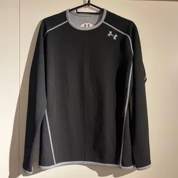 Under Armour 긴팔 T셔츠 블랙 그레이 리버서블
