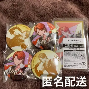 워터 챌린지 드림 복권 아크릴 스탠드 캔뱃지 미스터 레드