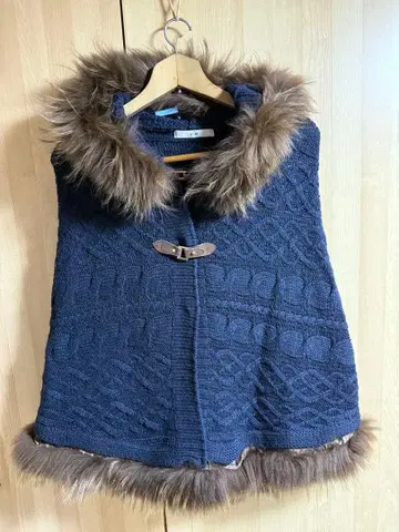 에프데 ef-de 네이비 더플 망토