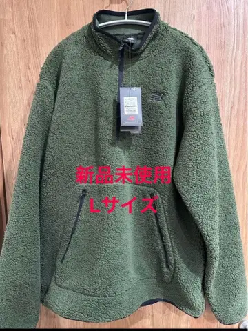 L 사이즈 플리스 자켓 올리브 그린 뉴발란스
