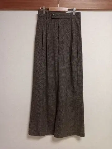 relume 체크 세미 와이드 팬츠 / 2025 새상품 / 38