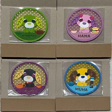 오차이누 클리어 러버 코스터 4종 세트