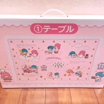 산리오 키키라라 리틀트윈스타 뽑기 테이블 레트로