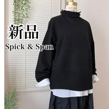 [ 새상품 ] [ 2024AW ] 울 캐시미어 터틀넥 풀오버 니트 블랙