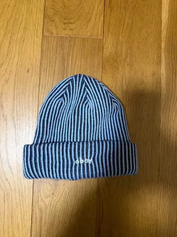 Obey 스트라이프 니트 모자