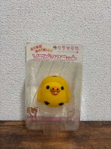 리락쿠마 산엑스 키이로이토리 소프트 비닐 마스코트