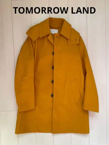 [ 투모로우랜드 ] 남성용 스텐카라 코트 머스타드