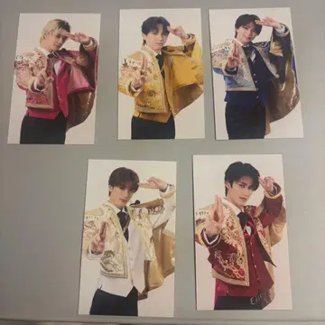 M!LK SMILE POP 회장 한정판 트레이딩 카드 5인 세트