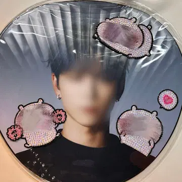 부채 스톤 데코