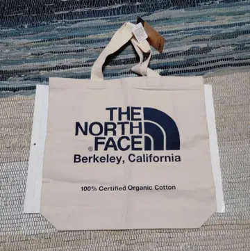 THE NORTH FACE 오가닉 코튼 토트백 내추럴