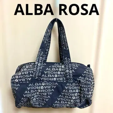 새상품급 ALBA ROSA 로고 토트백 핸드백 알바 로사