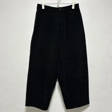[ 새상품급 ] LAD MUSICIAN 코듀로이 와이드 팬츠 46 블랙