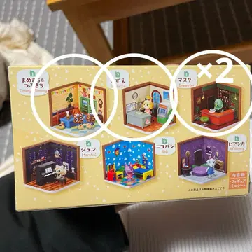 낱개 판매 가능 동물의 숲 해피룸 마스터 x 2, 밤돌이, 여울(시즈에)