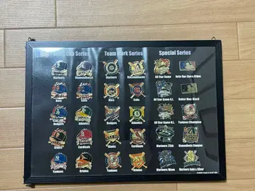 MLB 팀 로고 핀 배지 세트