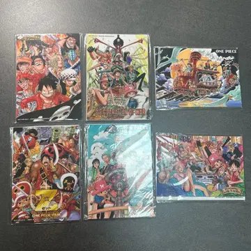 원피스 마그넷 미개봉 6장 세트 도비에