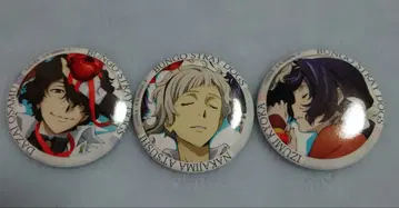 문호 스트레이독스 캔뱃지 세트 다자이 오사무 나카지마 아츠시 이즈미 쿄카