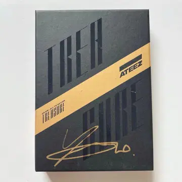 ateez 우영 직필 사인 앨범