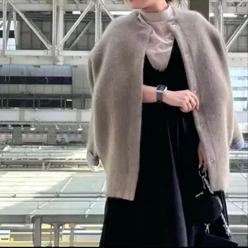 새상품급 [ ELENDEEK ] 라쿤 믹스 W 가디건