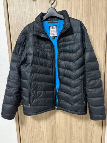 VOLCOM MMA 다운 자켓 블랙/블루