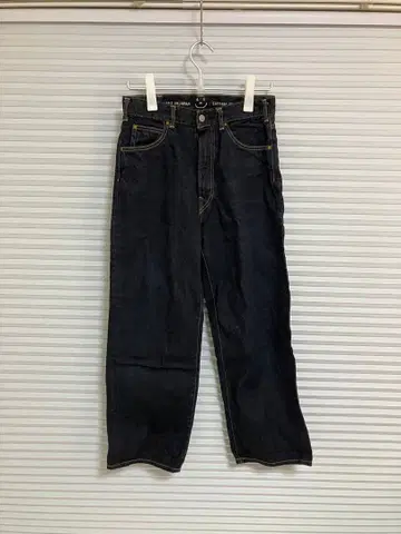 45 RPM 다크 블루 스트레이트 데님 사이즈 28