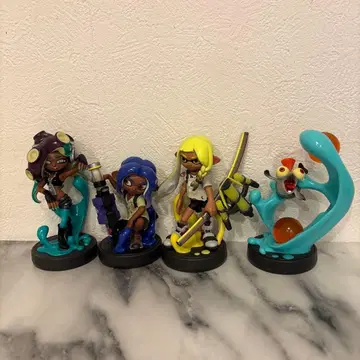 스플래툰 amiibo 4체 세트