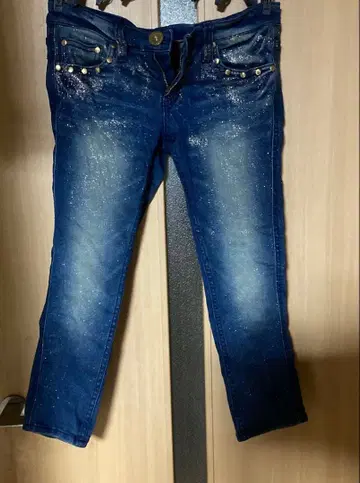 d.i.a. 다이아 라메 데님 소 다이아 스키니