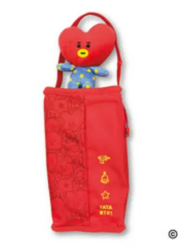 BTS BT21 TATA 봉제 인형 티슈 커버